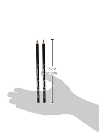 General's General Pencil 639393Layout Graphite Drawing Pencils 2/Pkg-2B - Image 2